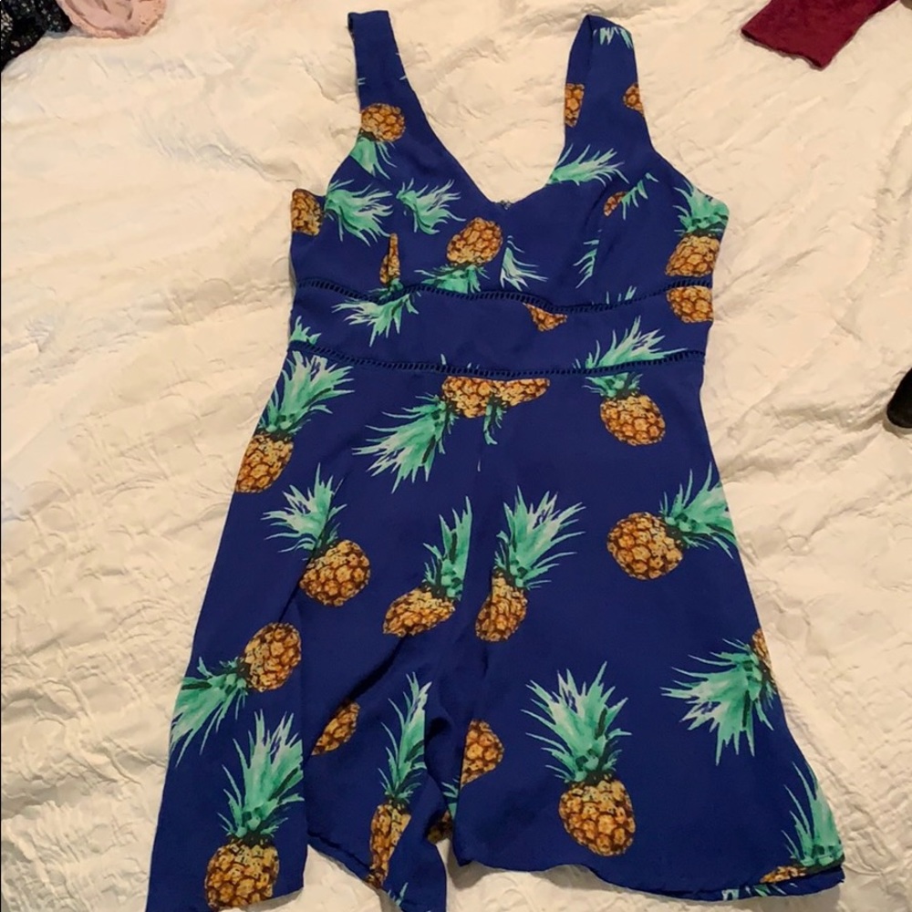 Pineapple romper
